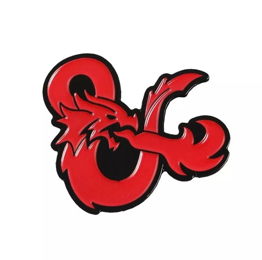 D&D symbol Enamel Pin
