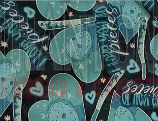 I Love You To Pieces Lycra