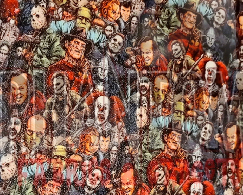 Horror Mashup Old School Vinyl