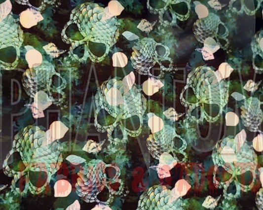 Skulls & Scales Cotton Woven