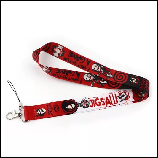Saw want to play a game Lanyard