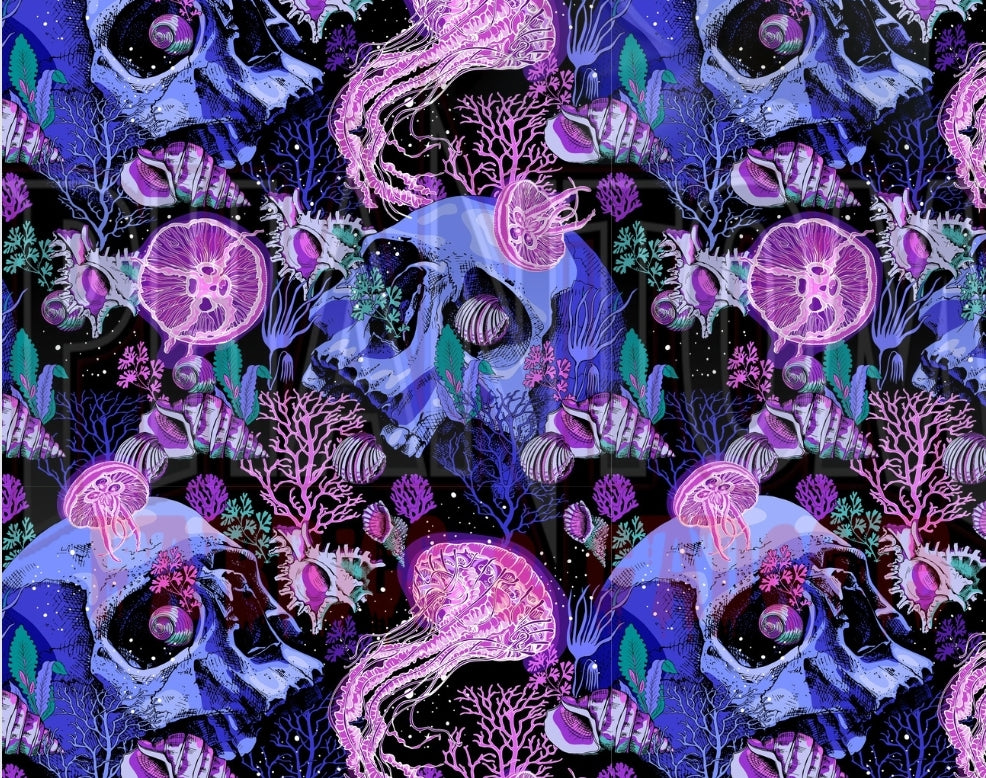 Preorder underwater Skulls & Jellyfish