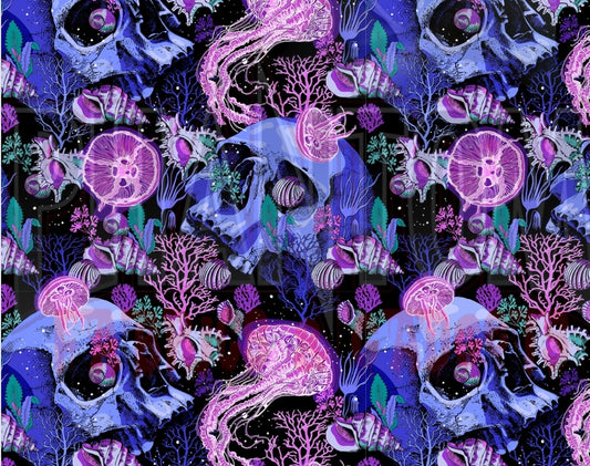 Preorder underwater Skulls & Jellyfish