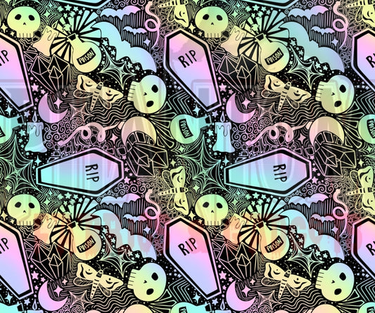 Preorder Spooky Things Glitter Holo