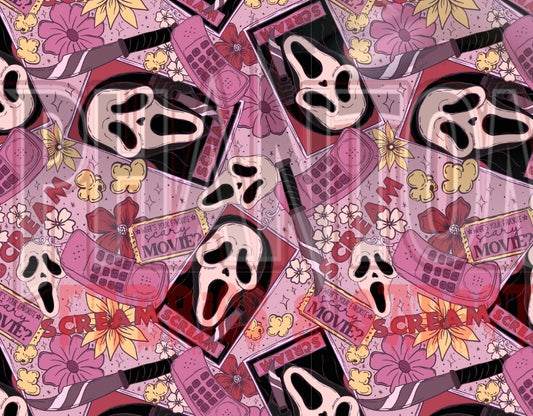 Preorder Floral Horror Ghost Face