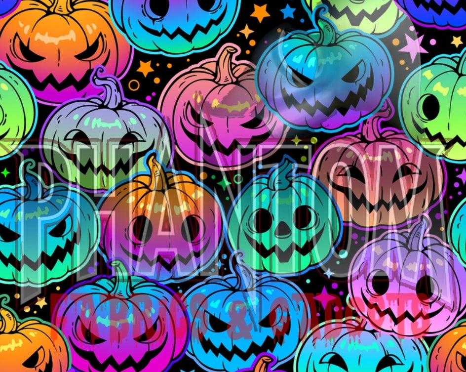 Preorder Rainbow Goth Pumpkins