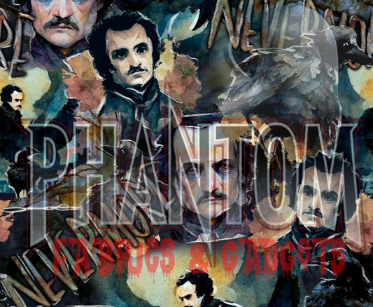 Preorder Watercolor Nevermore Poe