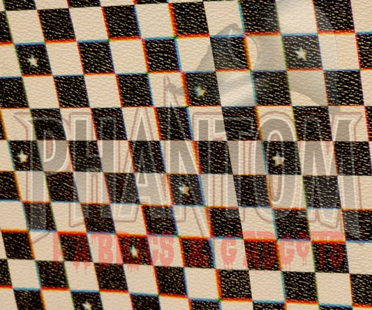 Trippy Checkered Vinyl