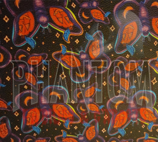 Halloween Jackolantern Moths Vinyl