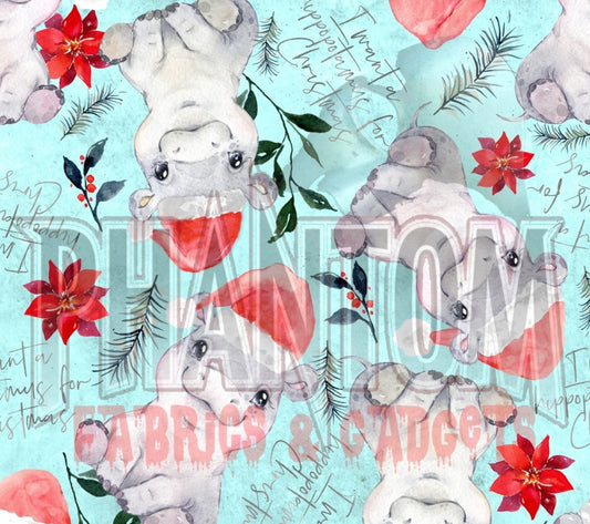 Preorder Christmas Hippo