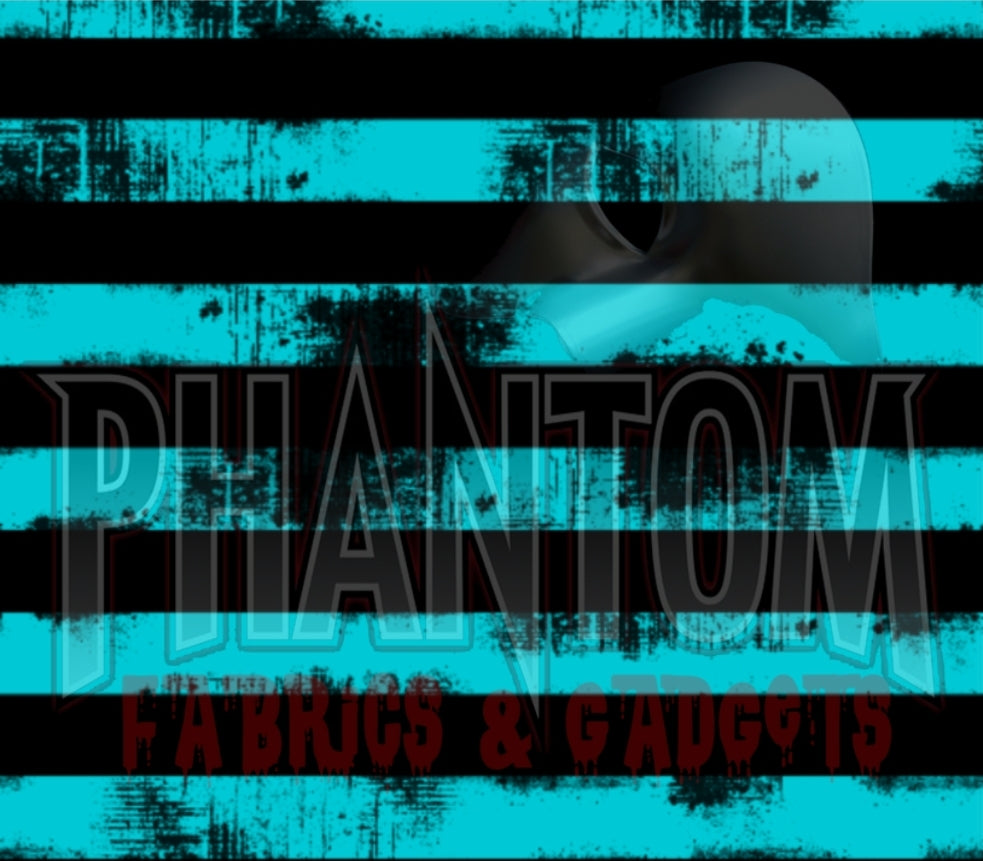 Preorder Grunge Stripes Teal