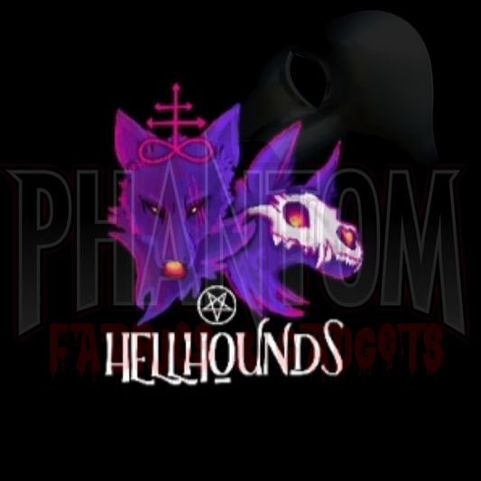 Preorder Hell Hounds Rainbow goth Panel