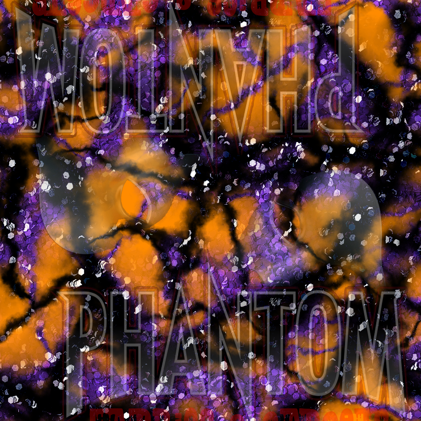 Preorder Cracked Marble Purple / Orange