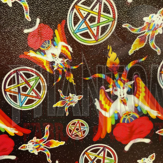 Rainbow Baphomet Vinyl