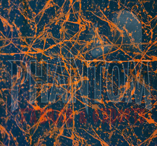 Blood Spatter Lycra Black