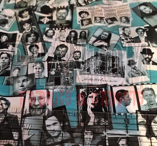 Killer Collage Lycra Teal