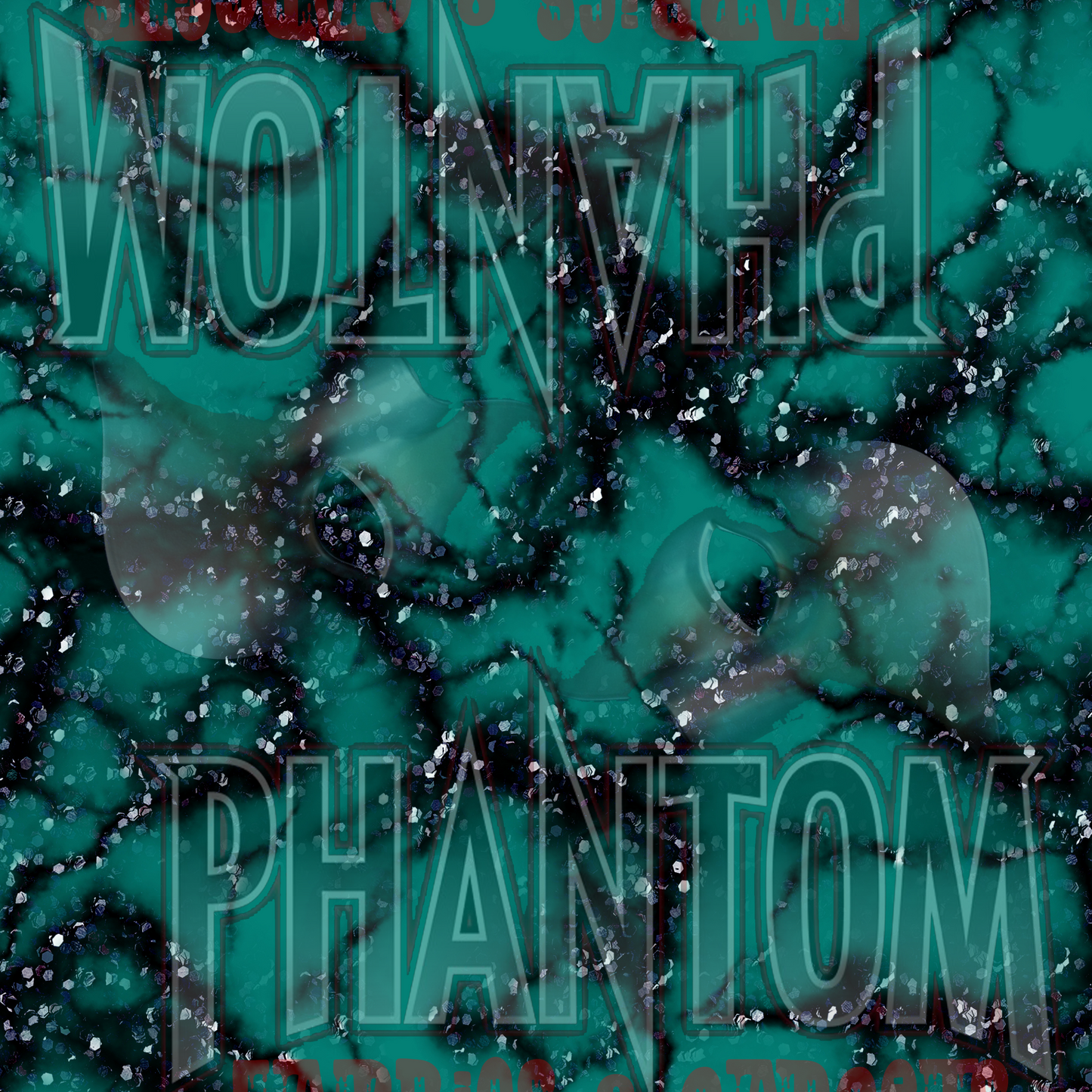 Preorder Cracked Marble Teal