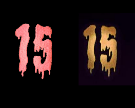 Glow in the dark #15 coral pink